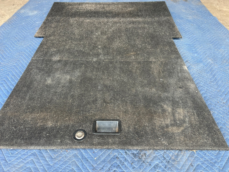 1986-1993 Volvo 240 245 Wagon Rear Floor Deck Carpet Panel Black OEM #4144EM