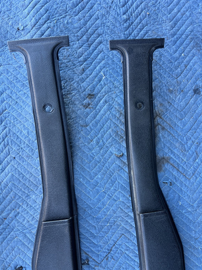 1986-1993 Volvo 240 244 Sedan Left & Right B Pillar Trim Pair 1225995 OE #4376EM