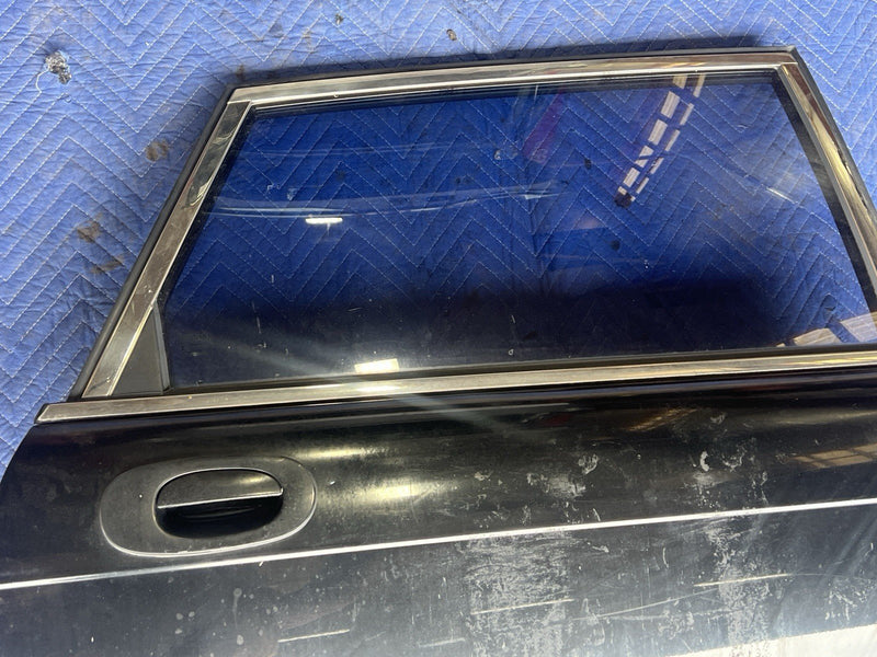 1998-2003 Jaguar XJR XJ X308 Passenger Right Rear Door Black Sedan OEM #4777E