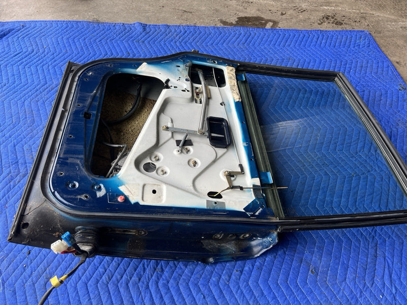 1986-1993 Volvo 240 245 Driver Rear Door Left Complete Wagon Only Blue OE #3752E