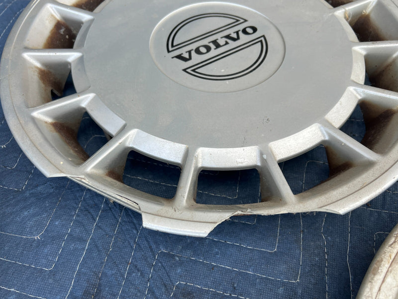 1986-1993 Volvo 240 244 Sedan 14" Hubcap Wheel Cover Set of 6 3540176 OE #4235EM