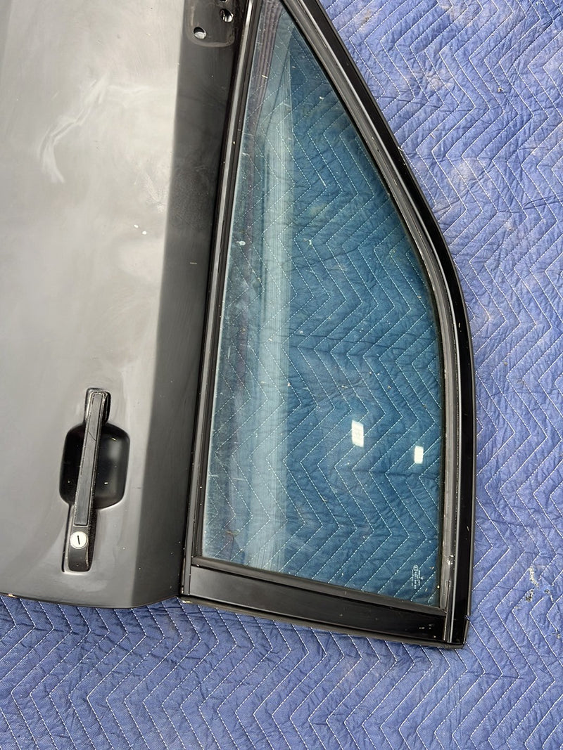 1983-1985 Porsche 944 Front Driver Left Door Assembly Black OEM #5721EM