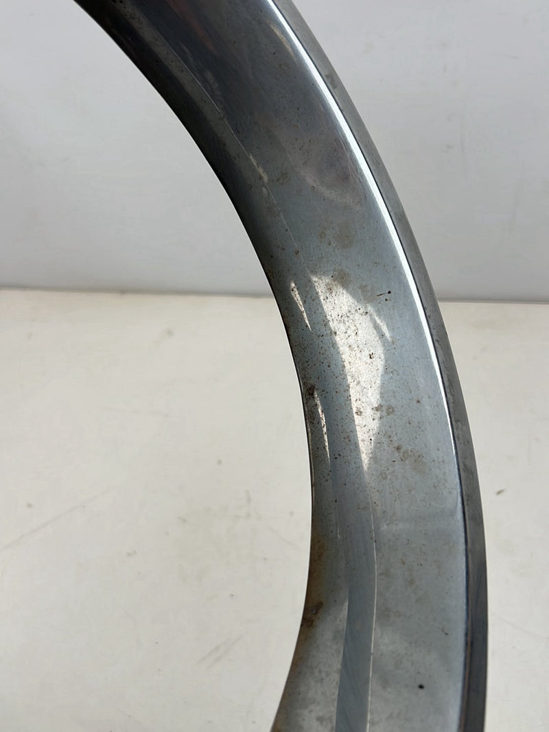 1975-1980 Volvo 244 240 14” Steel Wheel Trim Ring Chrome OEM #5401EM