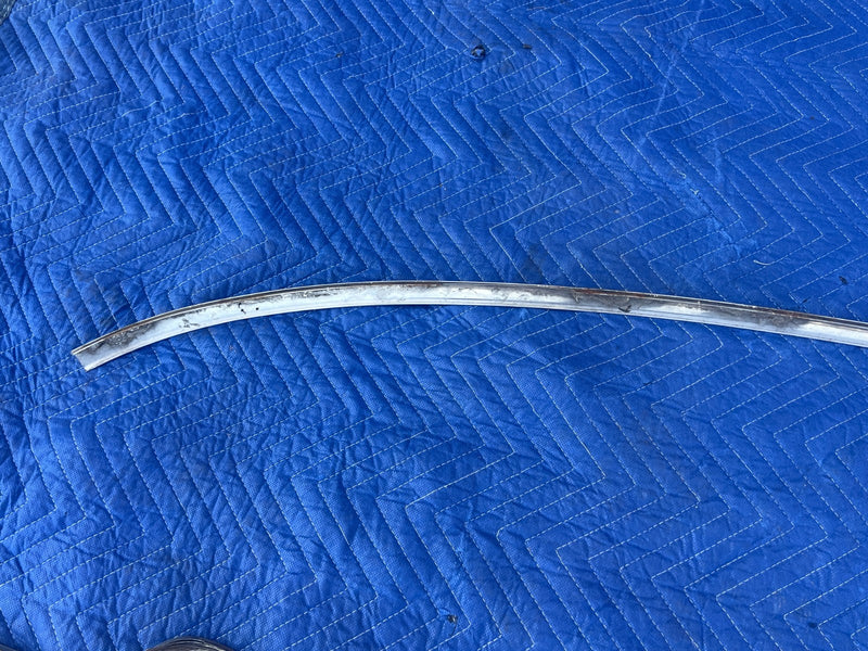 1967-1974 Volvo 140 142 144 145 Front Windshield Molding Trim Chrome OEM #4897EM