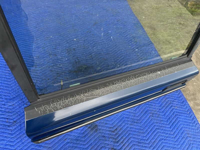 1986-1993 Volvo 240 245 Driver Rear Door Left Complete Wagon Only Blue OE #3752E