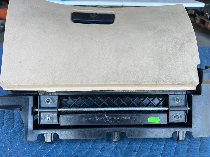 2000-2005 BMW 330xi 325xi E46 Dash Glove Box Compartment Tan Assembly OE #4815EM