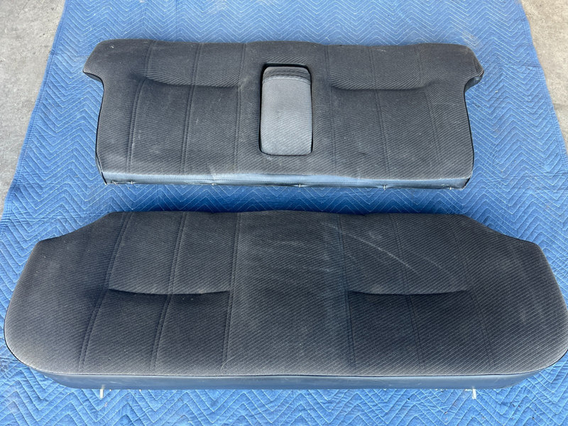 1986-1993 Volvo 240 245 *Wagon Only* Rear Bench Seat Black Cloth OEM #4139EM