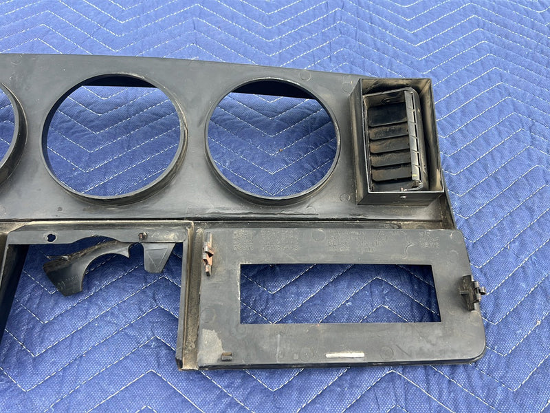 1981-1993 Dodge Ram D150 D250 Dash Gauge Cluster Trim Wood Grain OEM #5157EM