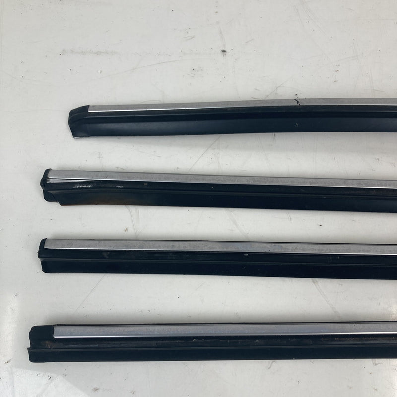 1981-1985 Volvo 240 245 Door Belt Line Trim Set of 4 OEM