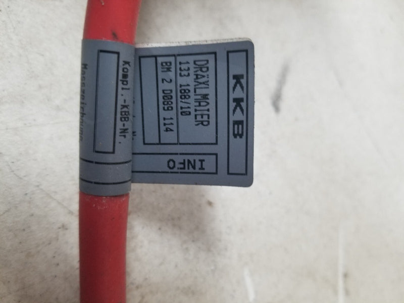 2001-2006 E46 BMW 330i 330XI POSITIVE RED OEM ORIGINAL CABLE POST JUMP  #286CN