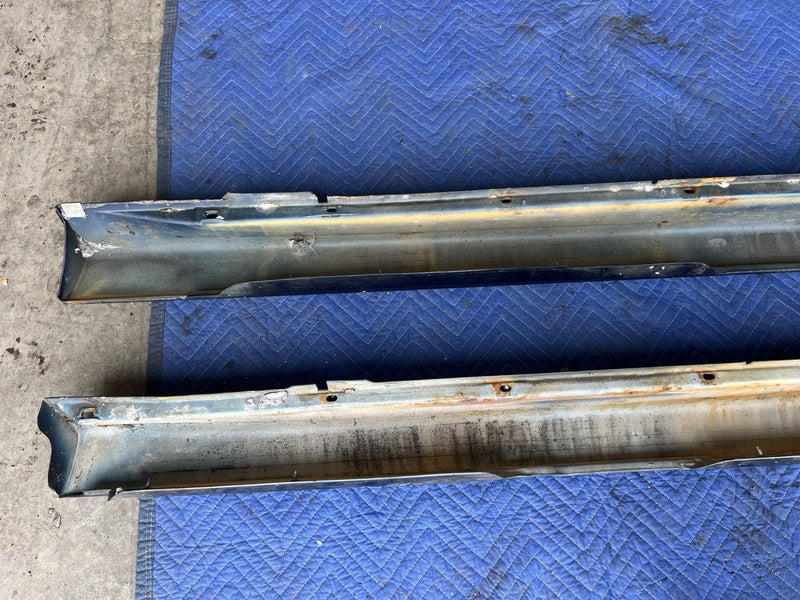 1993-1997 Volvo 850 850R Lower Rocker Panel Trim Pair Blue L & R OEM #4415E