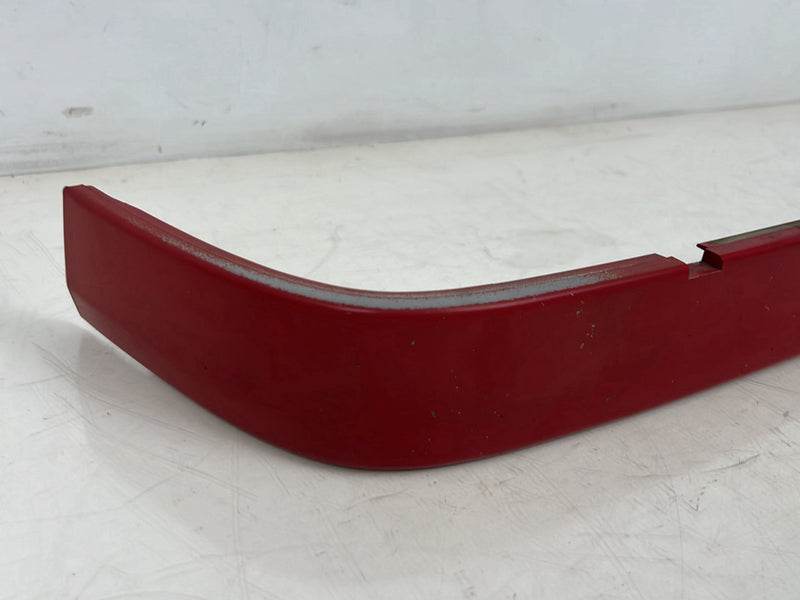 1993-1997 Volvo 850 Lower Right & Left Eyelid Headlight Trim Pair Red OEM