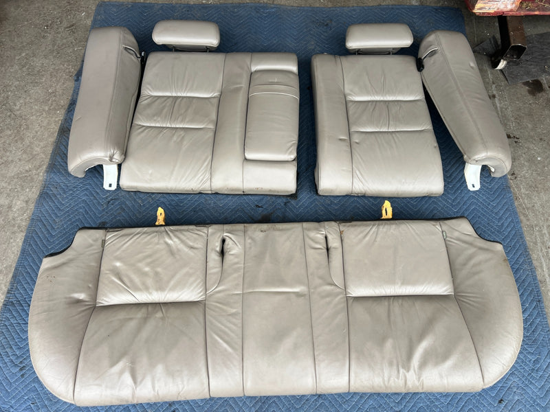 2002-2006 Toyota Camry Complete Rear Seat Assembly Beige Leather OEM #5007EM