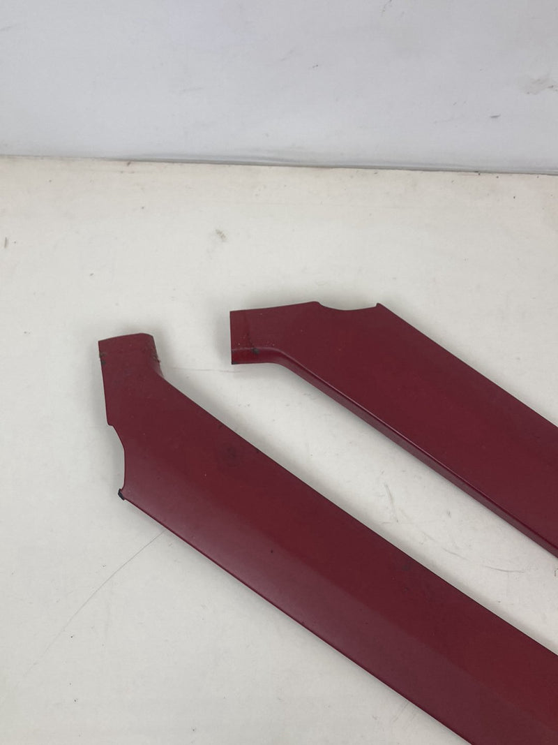 1976-1979 Cadillac Seville A Pillar Trim Red LH RH OEM #5032M