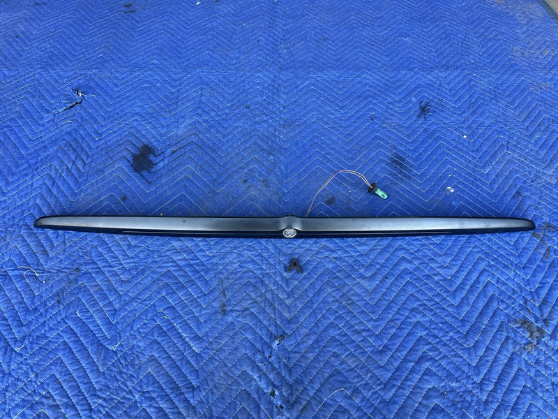 1998-2003 Jaguar XJR XJ8 X308 Rear Deck Lid Trim w/Open Button Chrome OEM #4629E