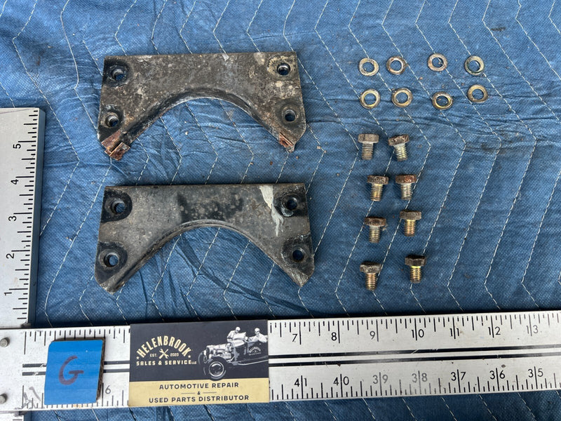 1983-1985 Porsche 944 Center Tunnel Brace Bracket Support w/ Bolts OEM #2555EM