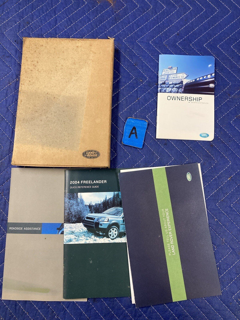 1998-2005 Land Rover Freelander Owners Operators Manual OEM #2972M
