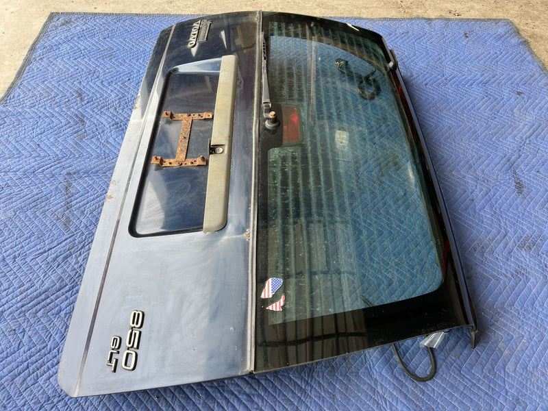 1993-1997 Volvo 850 850R Wagon Only Rear Hatch Trunk w/Charcoal Trim OEM #4410E