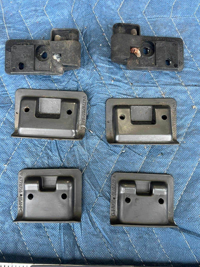 1983-1985 Porsche 944 T Top Mounting Bracket Support Hardware OEM #2558EM
