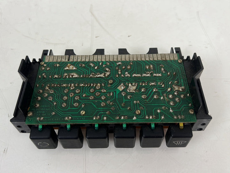 1980-1987 BMW E23 7 Series A/C Heat HVAC Climate Control Switch Panel OEM #5626EM