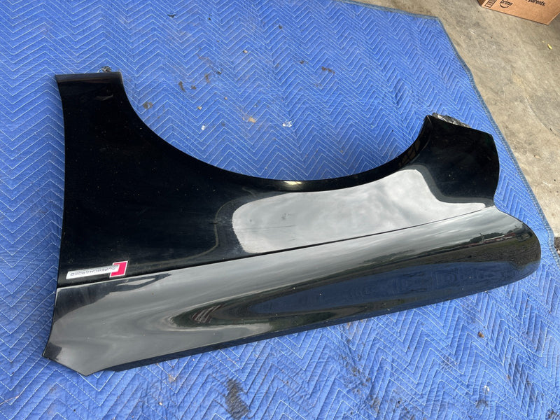 2009-2011 Audi A6 Front Driver Left LH Fender Panel Black OEM #3387EM