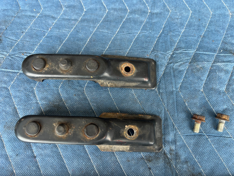 1989-1995 Volvo 740 940 Sedan Front Upper Radiator Mount Pair OEM #3790EM