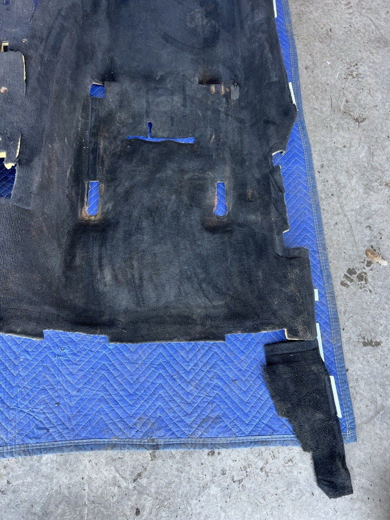 1998-2003 Jaguar XJR XJ8 X308 Sedan Molded Carpet Set Black Front & Rear #4673E