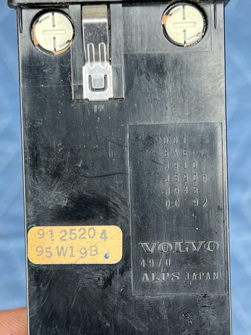 1993-1997 Volvo 850 850R Hazard Emergency Flasher Light Switch 9125204 OE #4459E