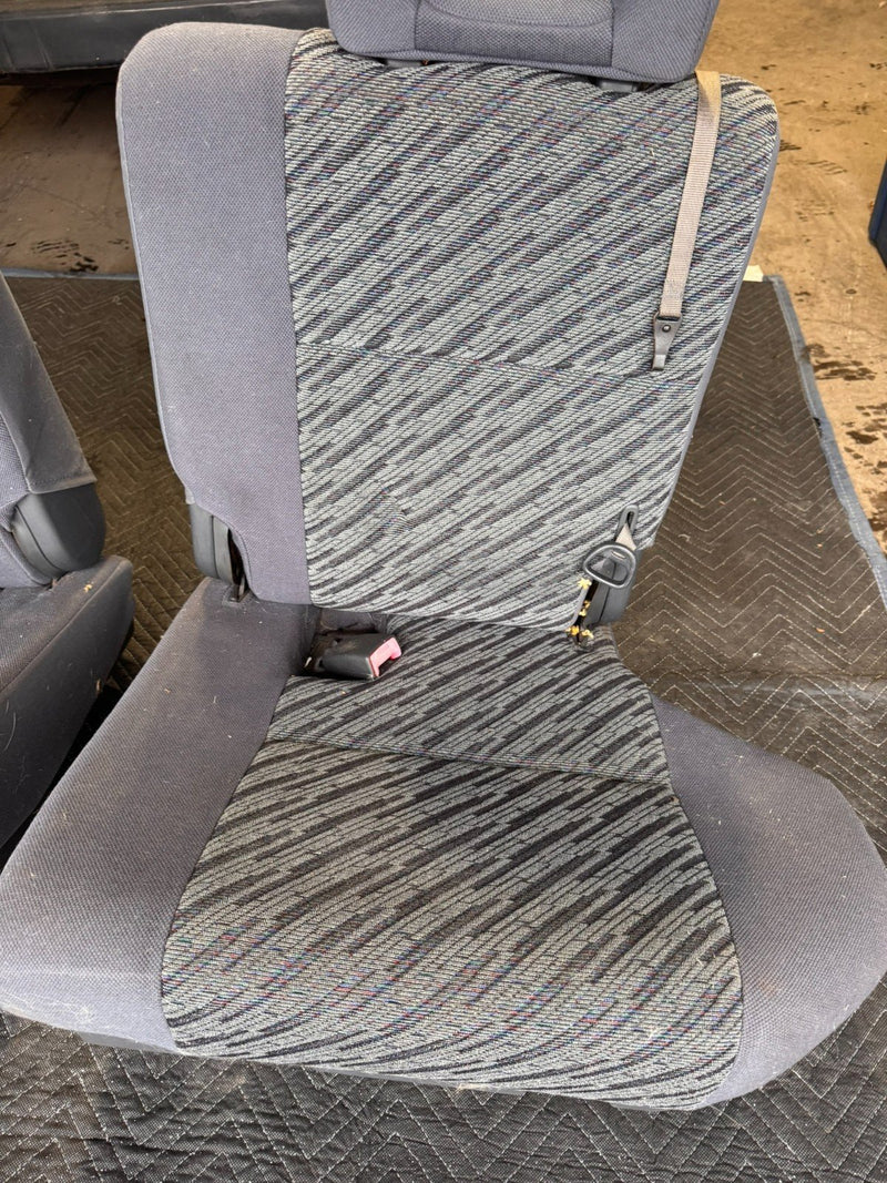 1998-2000 Toyota RAV4 Rear Seat Set Split Bench L & R Pair w/Bolster OEM #2308CN