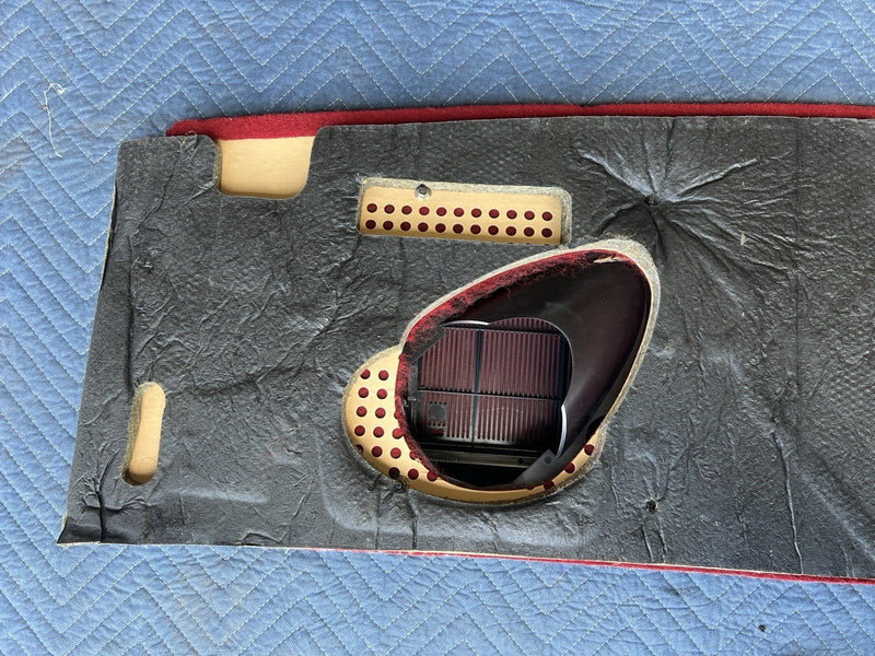1980-1985 Cadillac Seville Rear Parcel Hat Shelf Red Interior OEM #3410M