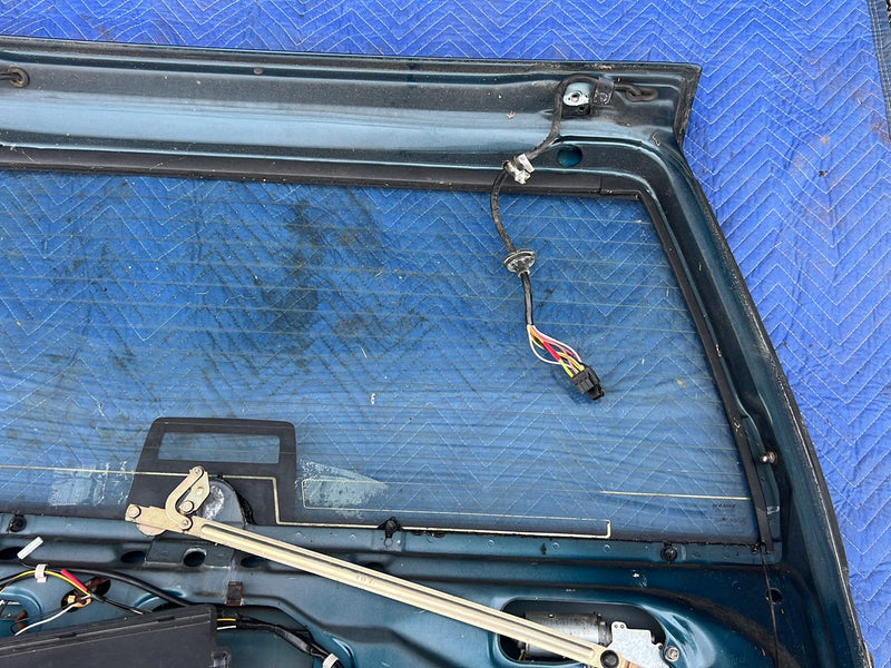 1990-1992 Volvo 740 745 940 Wagon Only Rear Hatch Panel Blue Green OEM #5999EM