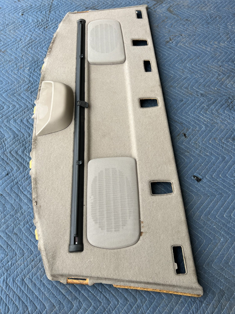 2002-2006 Toyota Camry Rear Parcel Shelf Trim Panel Cover Beige OEM #5017EM