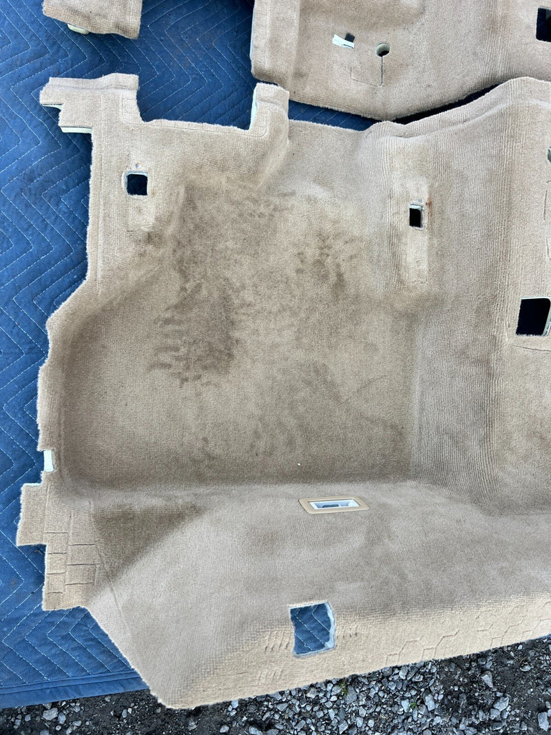 2011-2017 BMW X3 F25 Beige Complete Molded Carpet Set Front Rear OEM #2254EM