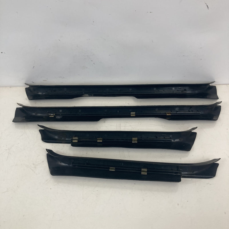 1981-1985 Volvo 240 245 Scuff Plate Set of 4 1202799 1202800 1202801 1202802 OEM