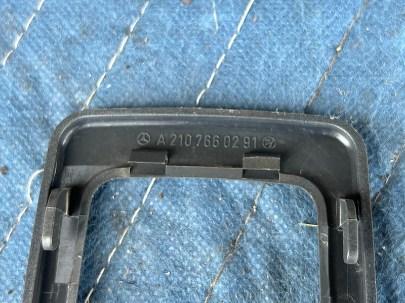 1996-2003 Mercedes W210 E320 Wagon Rear Hatch Handle Bezel Trim OEM #4696EM
