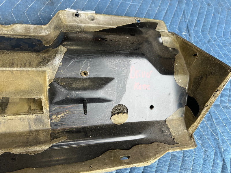 1989-1995 Volvo 740 940 Sedan Dash Driver Left Knee Bolster Trim Gray OE #3685EM