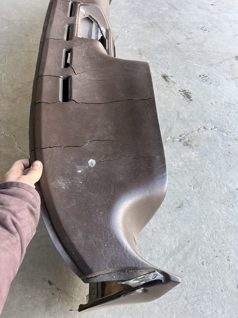 1983-1985 Porsche 944 Front Dashboard Dash Assembly Brown Surround OEM #2016EM