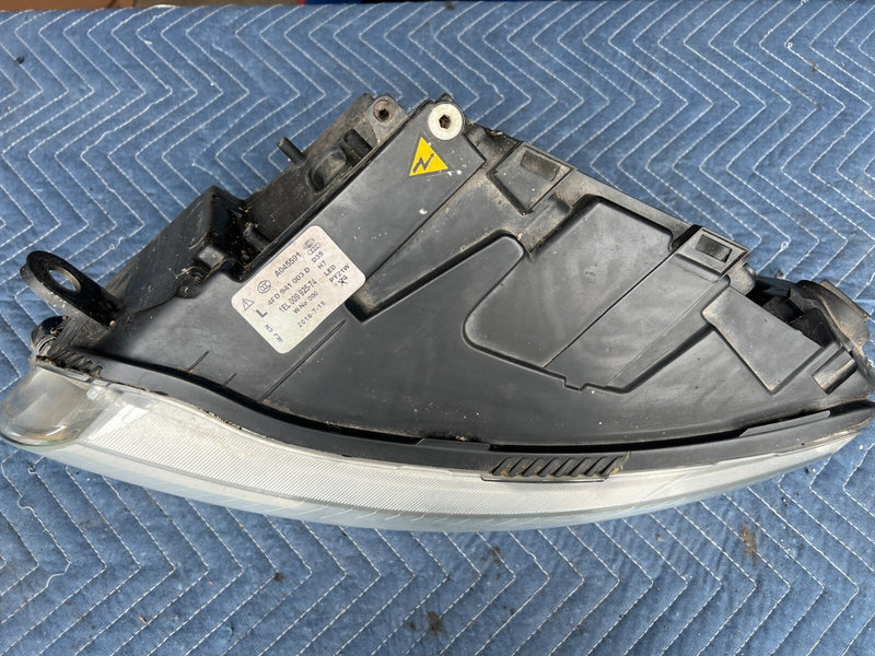 2009-2011 Audi A6 Left Driver Xenon Headlight LED 4FD 941 003 D OEM #53ZJ