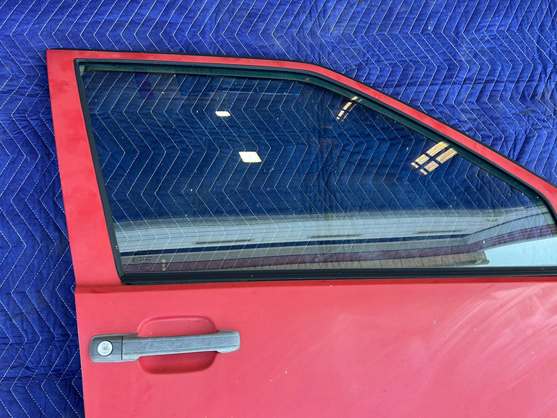 1993-1997 Volvo 850 Front Passenger Right RH Door Assembly Red OEM