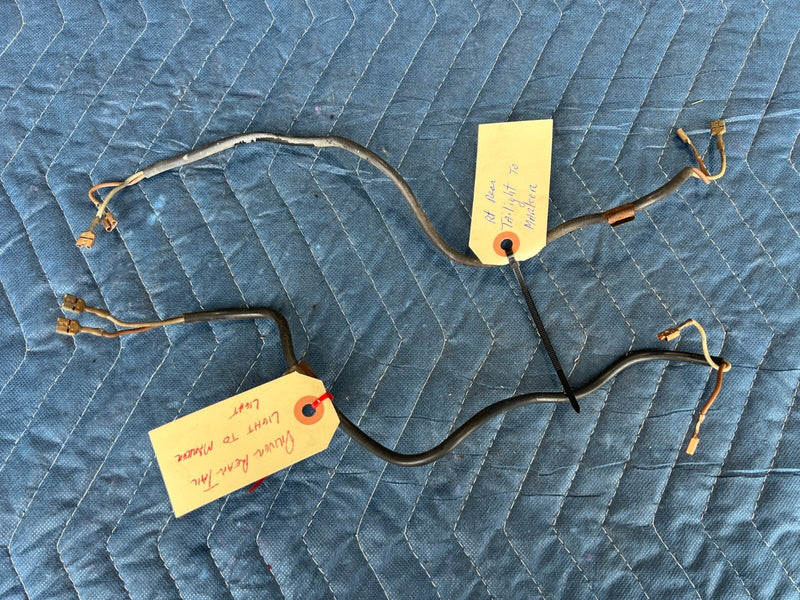 1983-1985 Porsche 944 Rear L & R Tail Light to Marker Light Harness OEM #2434EM