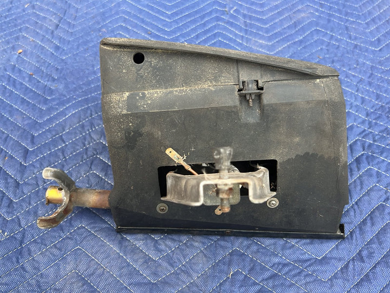 1983-1985 Porsche 944 Left Right Headlight Lamp Pair w/ Linkage Black OE #5722EM