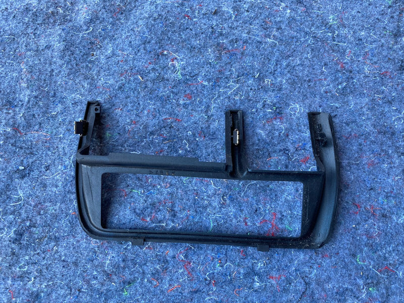 99-01 ISUZU VEHICROSS Dash Heater Surround Trim Radio Vent Lower Blue OEM #1383E