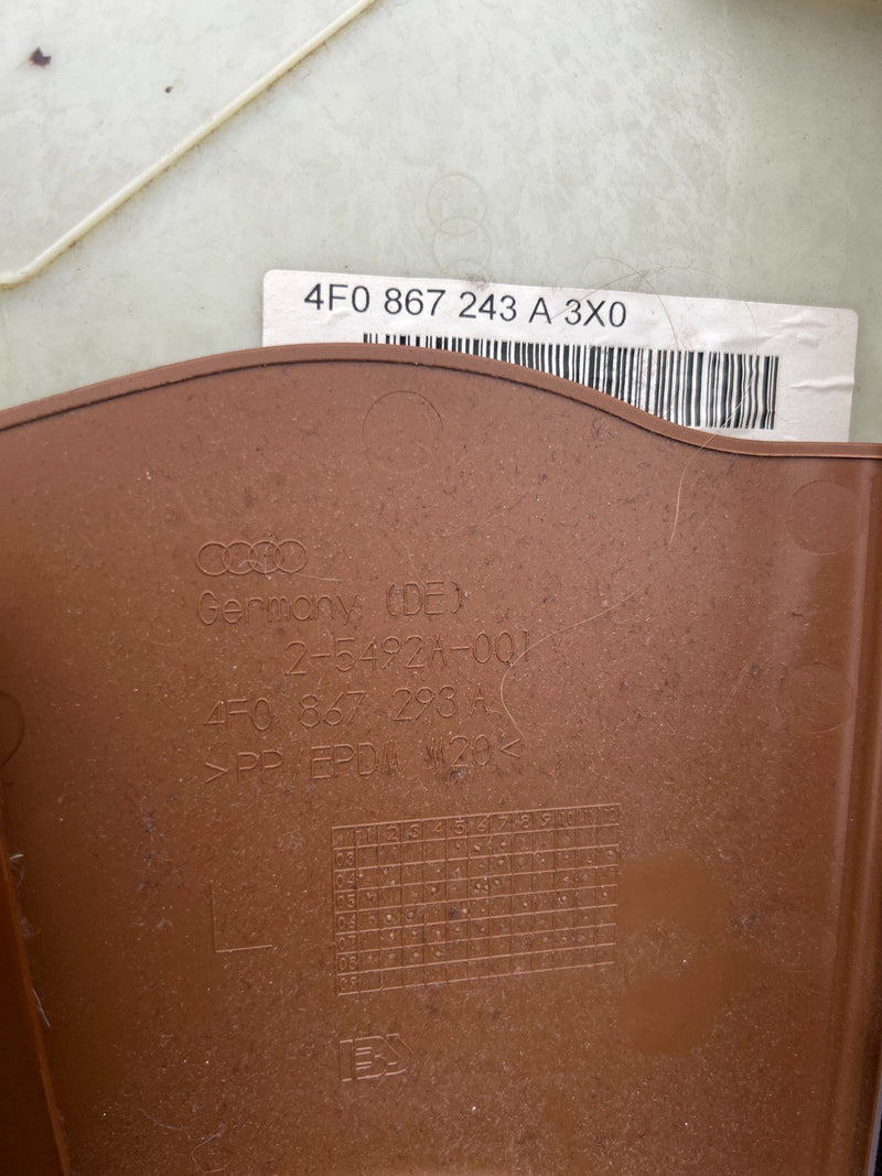 2005-2011 Audi A6 Right & Left B Pillar Trim Pair 4F0867293A OEM #3411EM