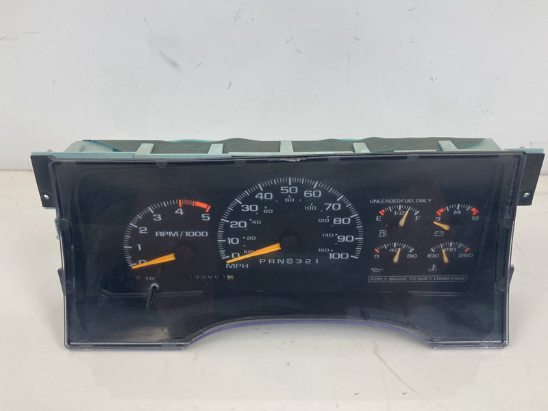 1995 Chevrolet Silverado GMT800 - Gauge Cluster PN: 16166085