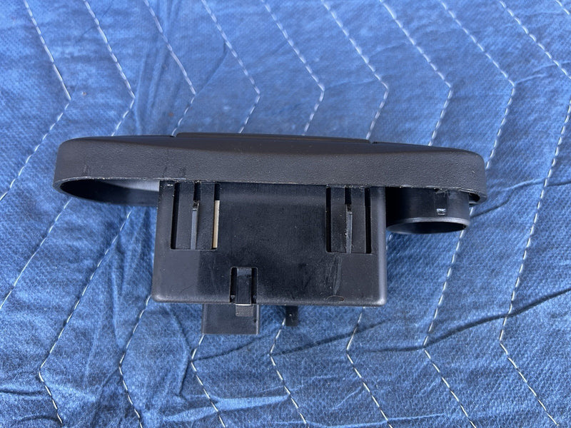 1998-2003 Jaguar XJR XJ8 Trunk Release Button & Trim Black GNC6880AA OEM #4586E