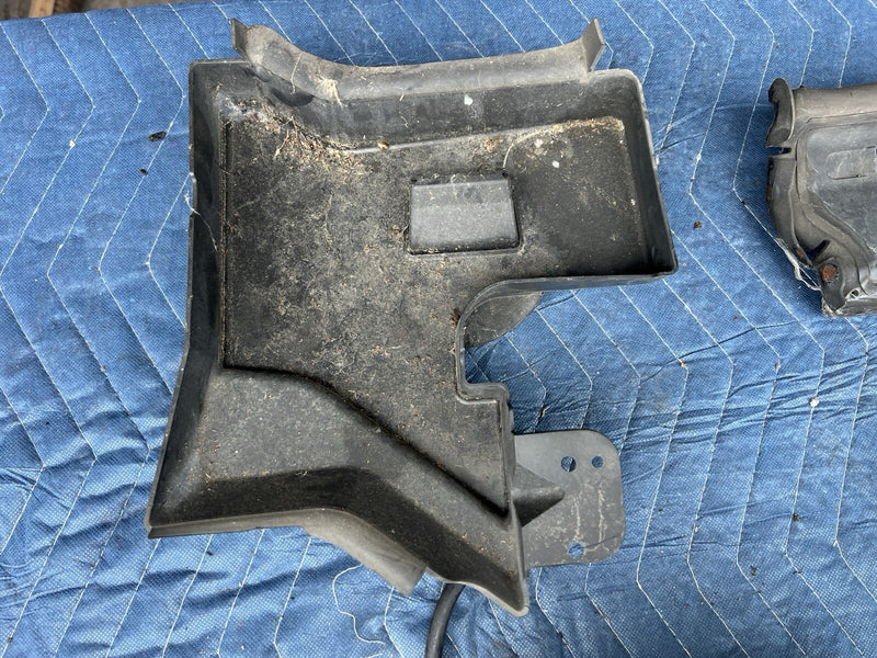 2008-2013 Volvo XC70 Lower Bumper Splash Shields & Drain Panels OEM #4172E