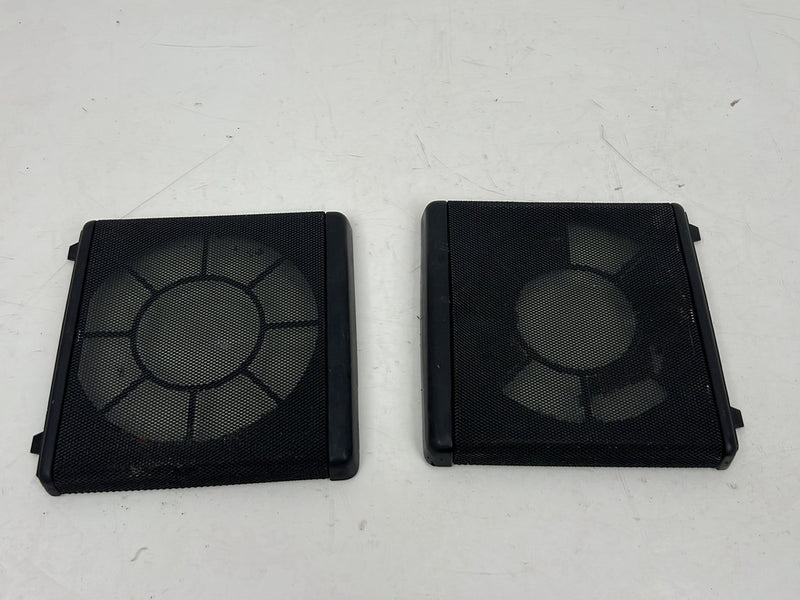 1990-1992 Volvo 740 745 940 Speaker Grille Trim Pair Black 17637 OEM #5889EM