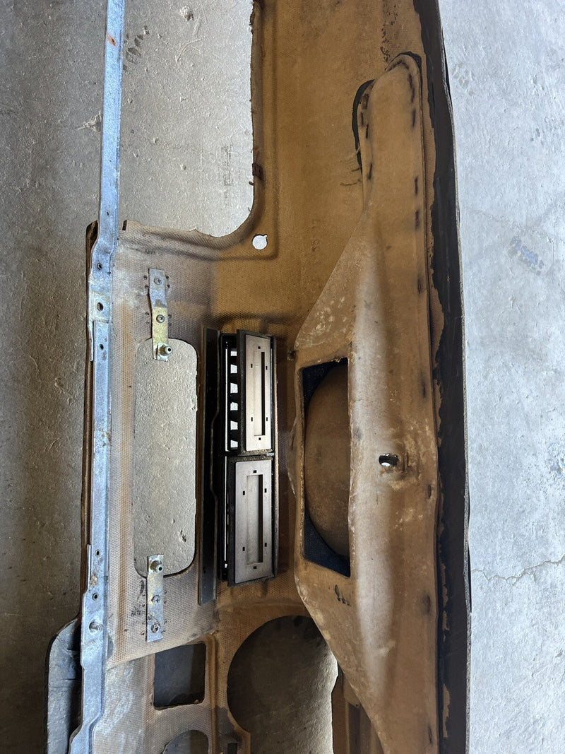 1983-1985 Porsche 944 Front Dashboard Dash Assembly Brown Surround OEM #2016EM