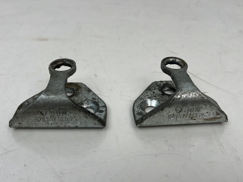 1983-1985 Porsche 944 Right Left Door Striker Plate Latch Catch Pair OEM #5653EM