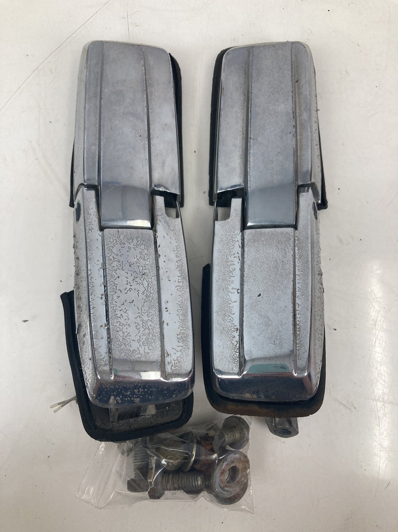 1981-1985 Volvo 240 245 Rear Hatch Hinge Chrome Pair 1203421 OEM